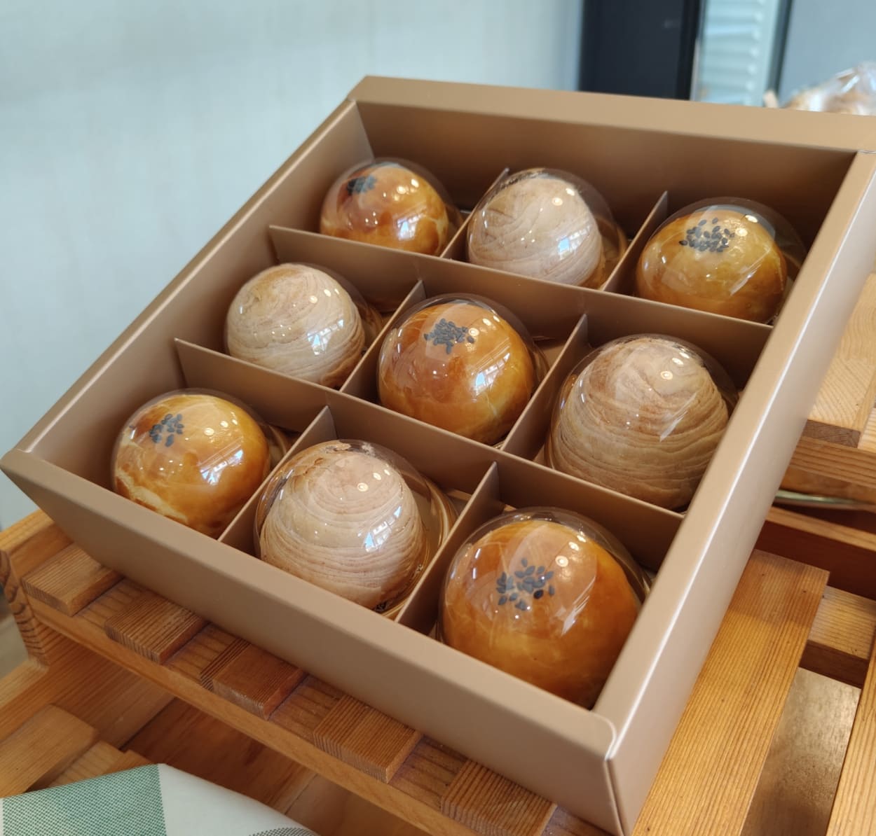 竹南美味推薦穀街 Good Job|竹南烘焙日常,中秋禮盒蛋黃酥&芋頭酥必搶 - 第10張圖