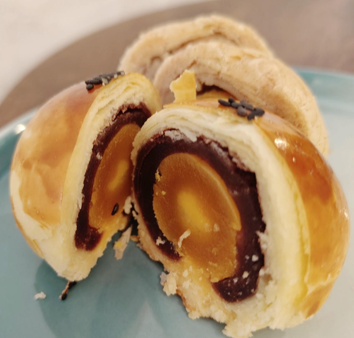 竹南美味推薦穀街 Good Job|竹南烘焙日常,中秋禮盒蛋黃酥&芋頭酥必搶 - 第11張圖