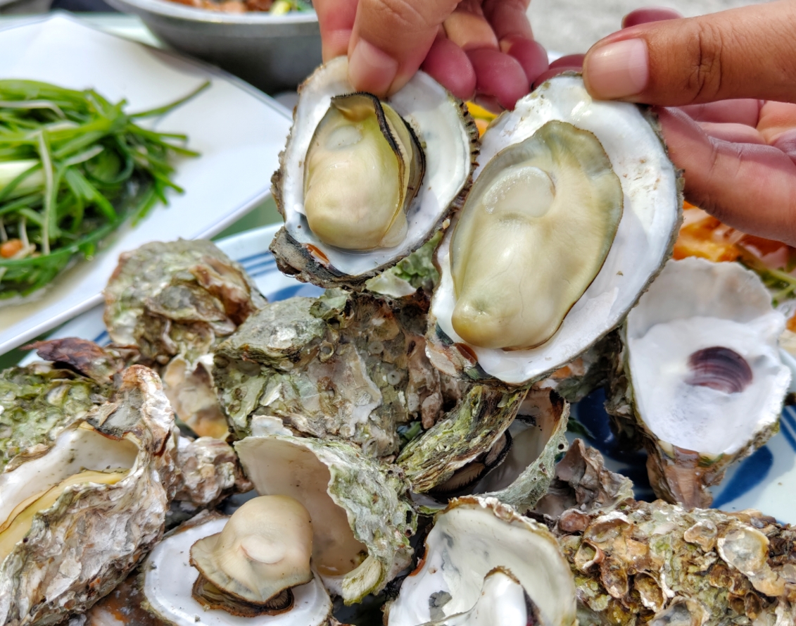 那兩蚵烤鮮蚵|台中龍井必訪!海鮮、親子遊樂區、夜晚氛圍一次滿足 - 第7張圖 那兩蚵烤鮮蚵|台中龍井必訪!海鮮、親子遊樂區、夜晚氛圍一次滿足