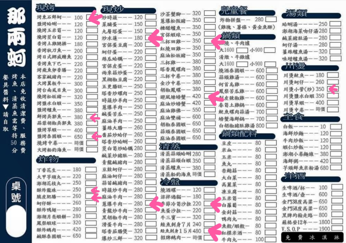 那兩蚵烤鮮蚵|台中龍井必訪!海鮮、親子遊樂區、夜晚氛圍一次滿足 - 第4張圖 那兩蚵烤鮮蚵|台中龍井必訪!海鮮、親子遊樂區、夜晚氛圍一次滿足